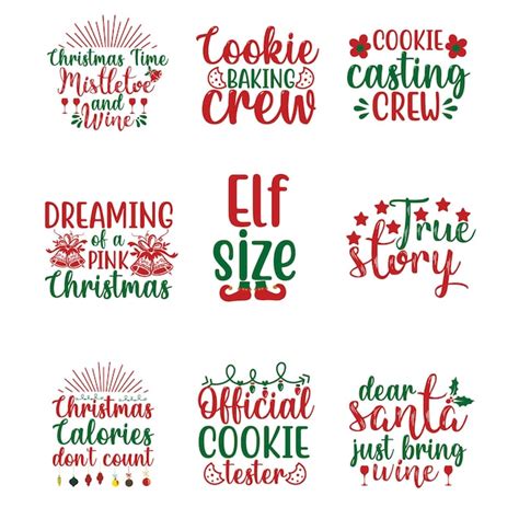 Premium Vector Christmas Svg Bundle Vol 3