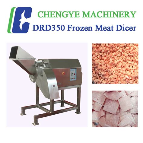 Drd350 Commercial Mutton Beef Block Dicing Cutter Frozen Poultry Meat