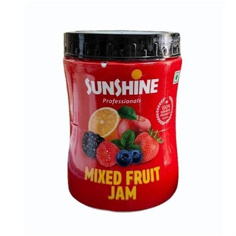 Red Strawberry Kg Sunshine Mix Fruit Jam G At Rs In Rajkot