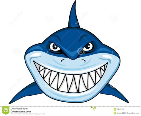 Cartoon Mean Shark Images & Pictures - Moyuk