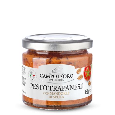 Trapanese Pesto Sauce Campo D Oro Real Sicilian Taste