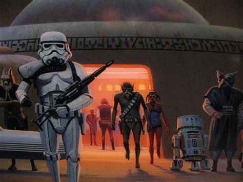 MONSTER BRAINS: Ralph Mcquarrie - Star Wars Paintings