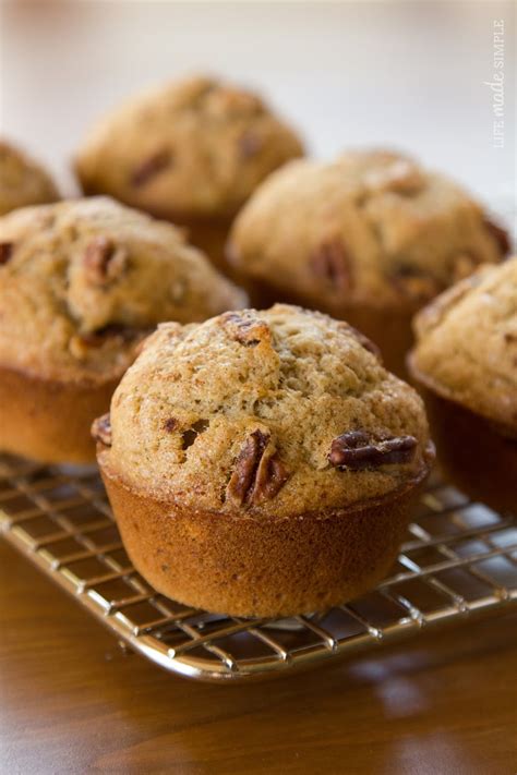 Cinnamon Sugar Banana Nut Muffins Life Made Simple