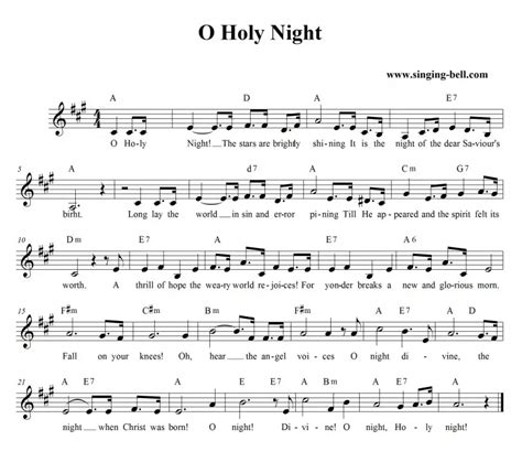 O Holy Night Karaoke Mp3 And Free Sheet Music Pdf