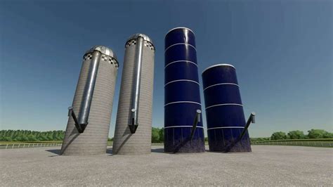 American Silos Pack V1 0 FS22 Mod Farming Simulator 22 Mod