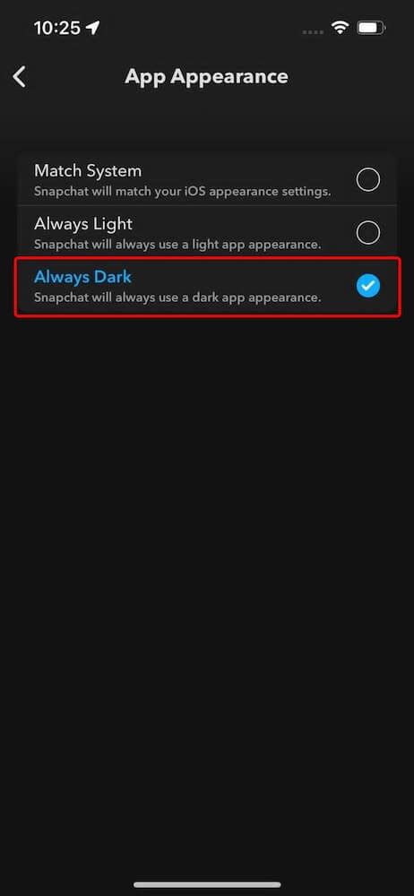 How To Get Dark Mode On Snapchat Incognitown