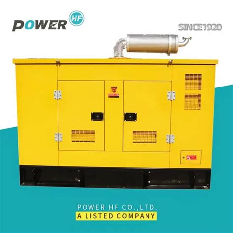 50 Hz 50 Kva 40 Kw 3 Phases 4 Cylinders Power Silent Soundproof