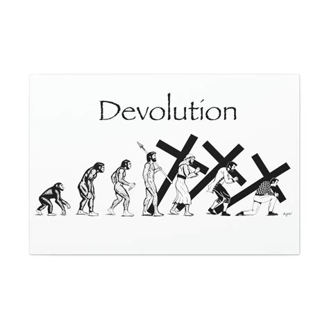 Atheist Art Jesus Art Evolution Art Wall Print Political Art Religion