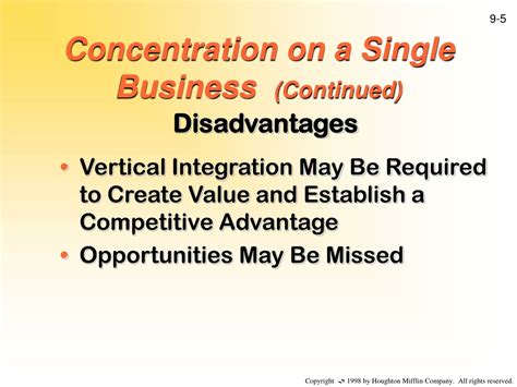 Ppt Chapter Corporate Strategy Vertical Integration