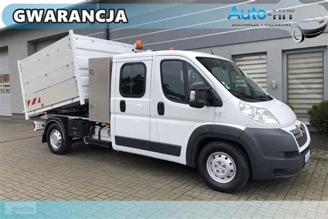 Citroen Jumper WYWROTKA DOKA 7 Miejsc KLIMA Hak 3t 77 500km Gratka