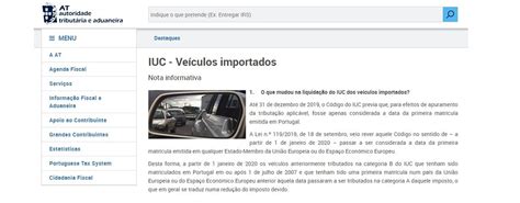 Guia do Automóvel Usados importados como reaver IUC pago a mais