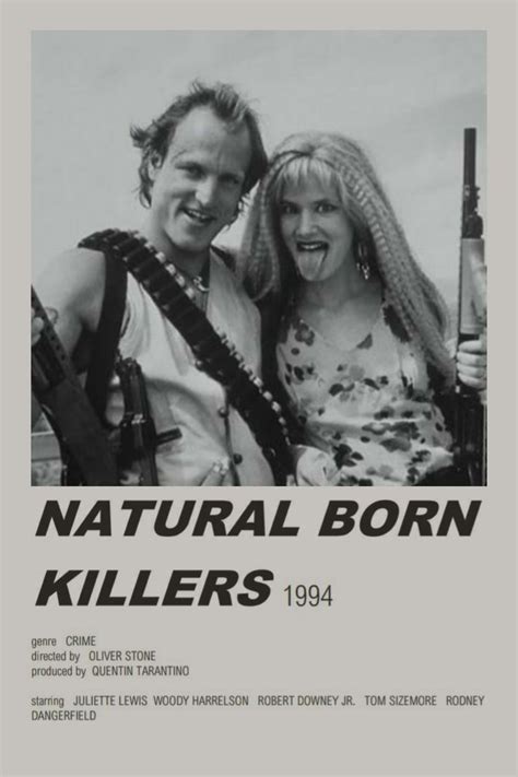 Natural born killers movie poster | Natural born killers, Film posters vintage, Thriller movies