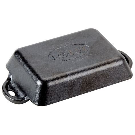 Lodge Hmsrc Oz Pre Seasoned Heat Treated Mini Cast Iron Rectangular