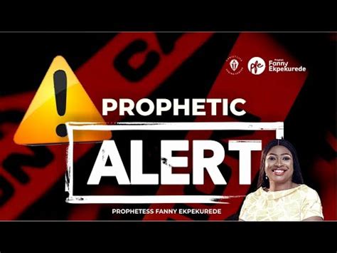 PROPHETIC ALERT PROPHETESS FANNY EKPEKUREDE 09 09 2023 YouTube