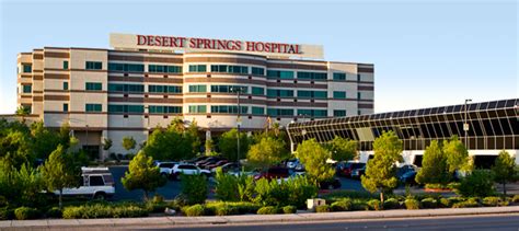 Desert Springs Hospital, Hospital - Overview