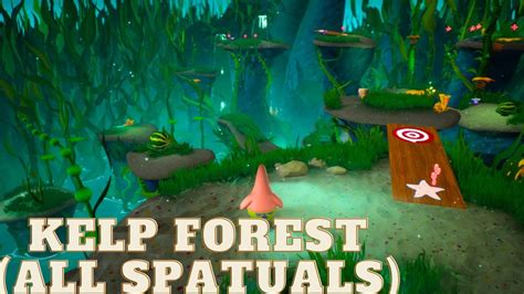 SpongeBob SquarePants Battle For Bikini Bottom Rehydrated Kelp Forest All Spatulas YouTube