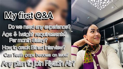 Etihad Cabin Crew Q A Everything You Wanted To Know YouTube