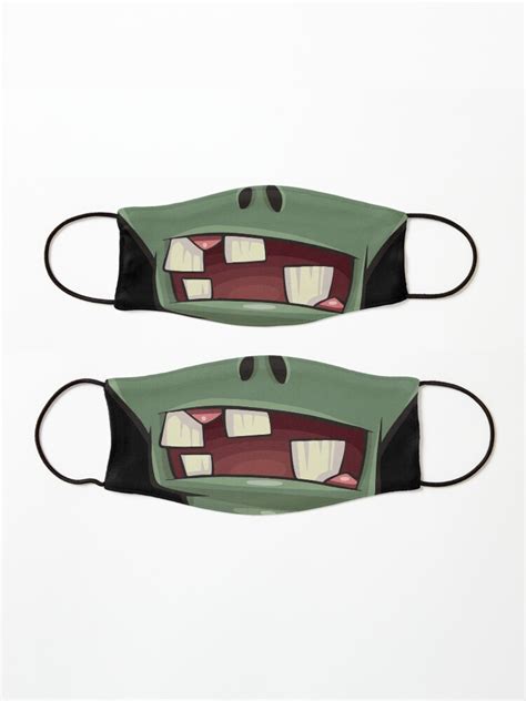 "Zombie teeth mouth - face masks design" Mask for Sale by hidoggy ...