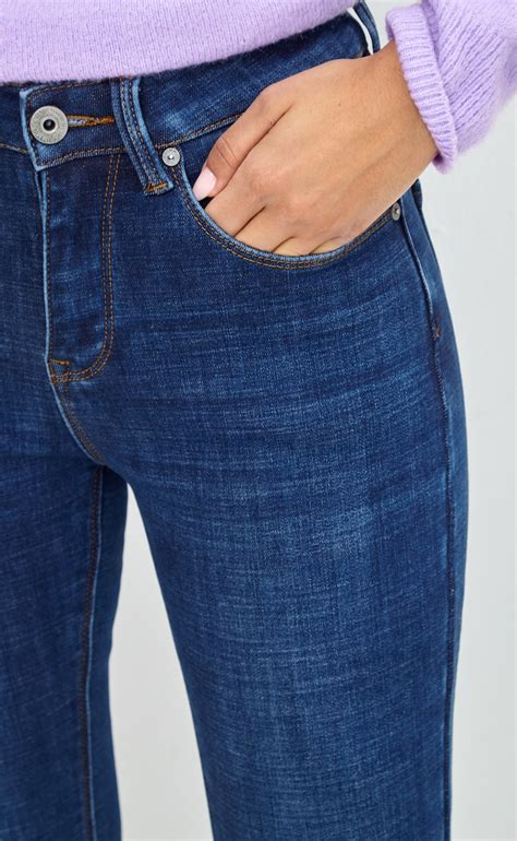 Джинсы утепленные женские P122-0137W d.blue - АЗБУКАМОДА | Бренды PRIMM ...