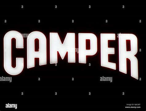 das Logo der Marke "Camper", Berlin Stock Photo - Alamy