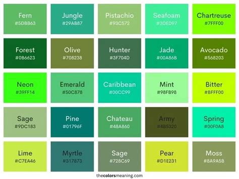 556 Unique Color Names (+ Colorful Name Infographic)