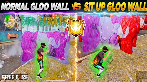 Normal Vs Sit Up Gloo Wall Sit Up Gloo Wall Trick Macro Gloo Wall