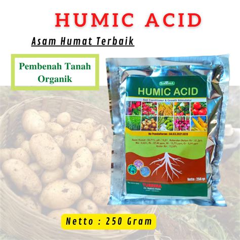 Jual Pupuk Asam Humat Gram Pupuk Humic Acid Asam Humat Pupuk