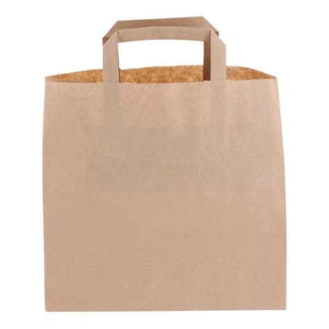 Sac Moyen En Papier Kraft Avec Anses Fsc D S