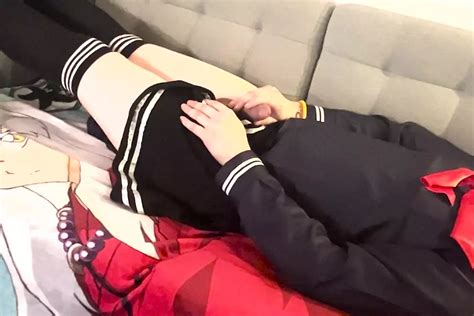 Cute Shemale Femboy Cums On Her Sailor Uniform Amateur Porn XHamster