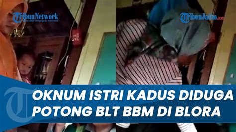 Oknum Istri Kadus Diduga Potong Rp Ribu Dalam Penyaluran Blt Bbm Di