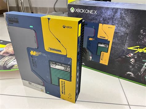 XBOX One X Cyberpunk 2077 Limited Edition Upgraded SSD 1 Game