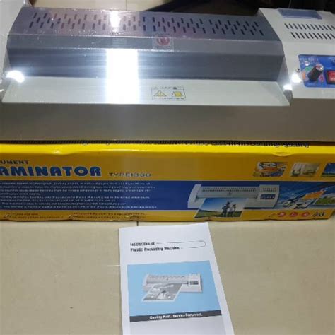 Jual Mesin Laminasi Laminator Hot N Cold Mm Alat Melaminasi Area Cm Bisa Panas Dan Dingin