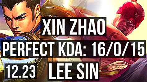 Xin Zhao Vs Lee Sin Jng Legendary Euw Master