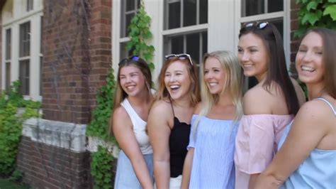 Chi Omega Recruitment 2017 University Of Minnesota Youtube