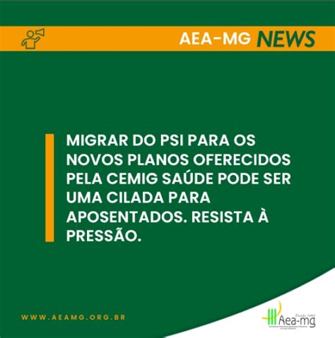 Migrar Do Psi Para Os Novos Planos Oferecidos Pela Cemig Sa De Pode Ser