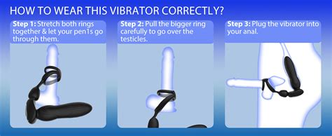 In Expandable Prostate Massager Remote App Control Vibrating Anal Plug Dual Cock Ring