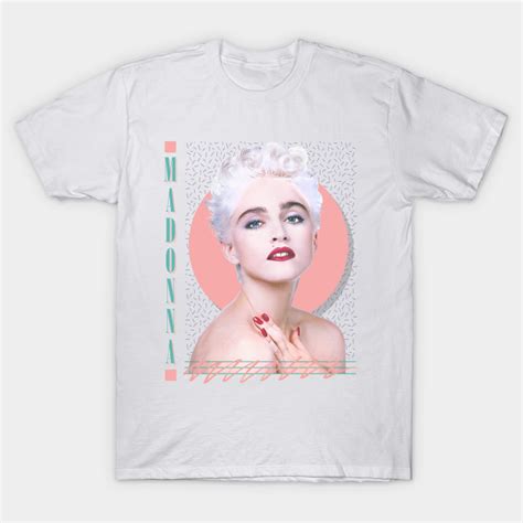 Madonna Original 80s Vintage Style Design Madonna T Shirt Teepublic