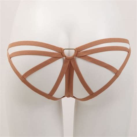 Annebra กางเกงใน ทรงบกน แฟชน ผาลกไม Bikini Panty รน AU3 773 สดำ สทองเเดง Shopee