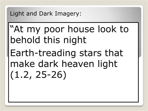 Poem Light Dark Imagery Shelly Lighting