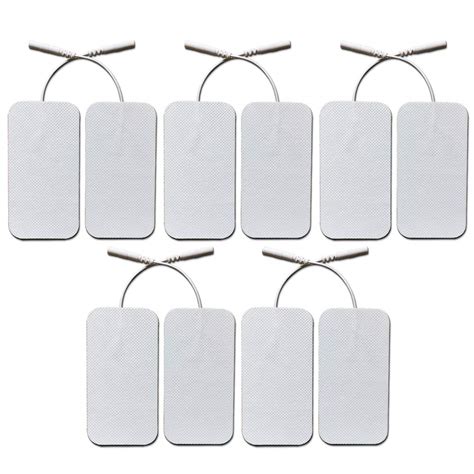 Buy Tens Unit Electrodes Replacement Pads 10 Pcs 2x 4 Large