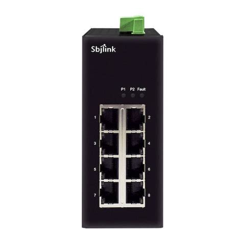 Switch de rede gerenciável RPT 2208G X1 Sbjlink Subject Link Inc