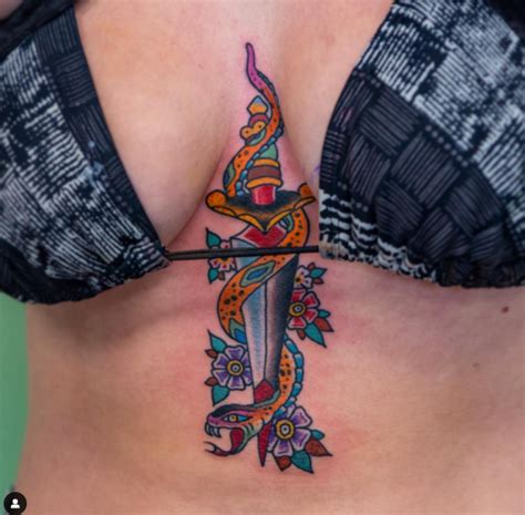 55 Appealing Sternum Tattoo Ideas And Designs To Create Magic - Psycho Tats