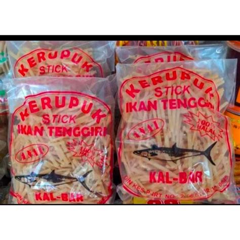 Jual Kerupuk Stik Ikan TenggiriKerupuk Ikan Stik Tenggiri Kerupuk Enak