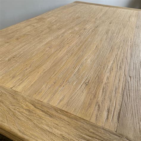 Custom Made Dorado Reclaimed Elm Wood Coffee Table For Sale at 1stDibs