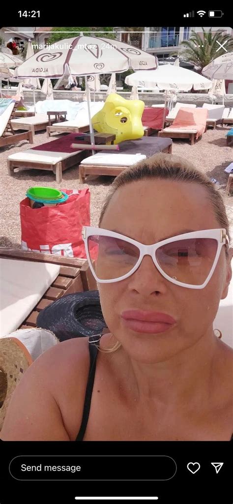 Marija Kulić se skinula u bikini i pokazala lice bez šminke