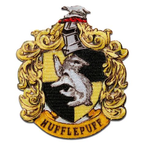 Hufflepuff Crest Embroidery Pattern - Design Talk