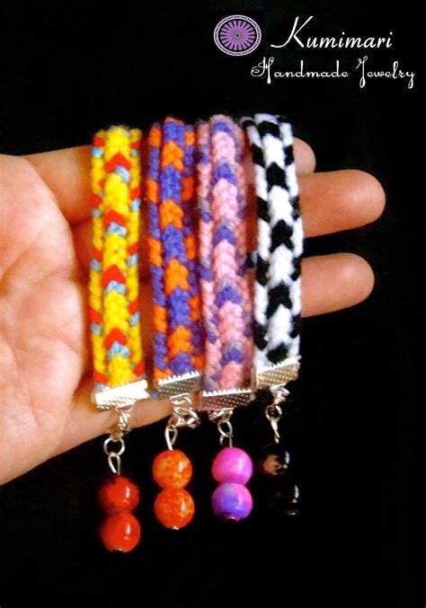 Learn How To Make These Kumihimo Bracelets In The Square Loom At