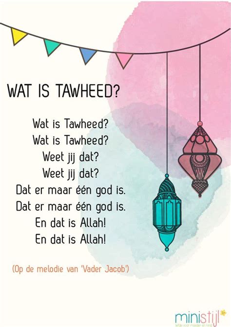 Nederlands Islamitische Kinderliedjes Ministijl Islamitisch