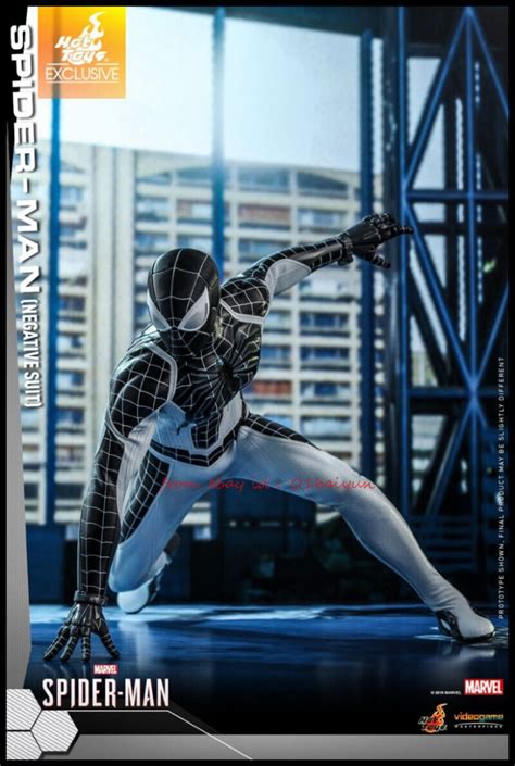Hot Toys Marvel S Spider Man Spider Man Negative Suit Th Scale Figure Vgm Hobbies Toys