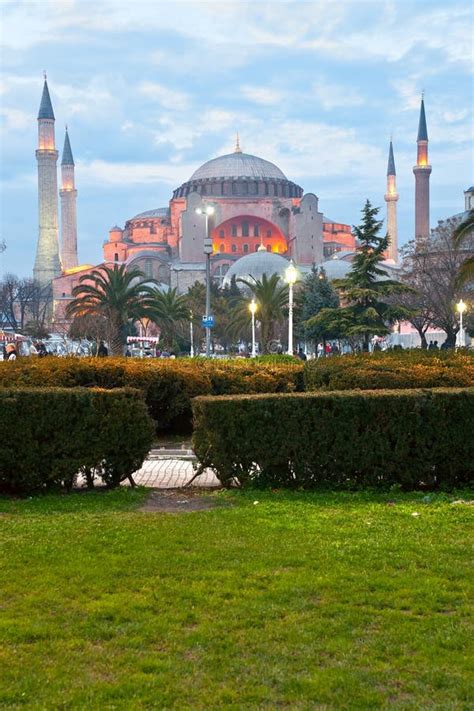 Mezquita De Hagia Sophia Estambul Turquía Foto de archivo Imagen